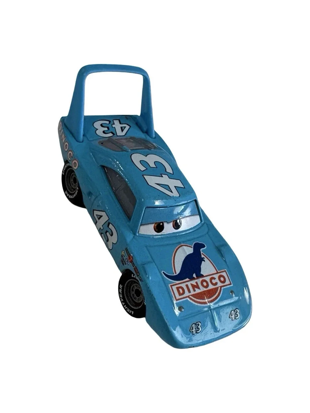Disney Pixar Cars Series 2 Supercharged #43 King Dinoco 1970 Plymouth Superbird